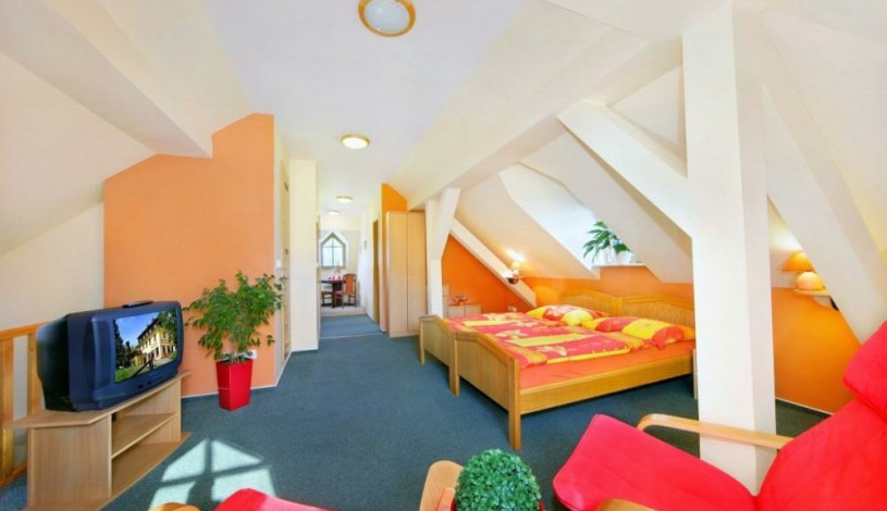 Hotel Luční dům Janské Lázně - Rodinný pokoj pro 4 osoby